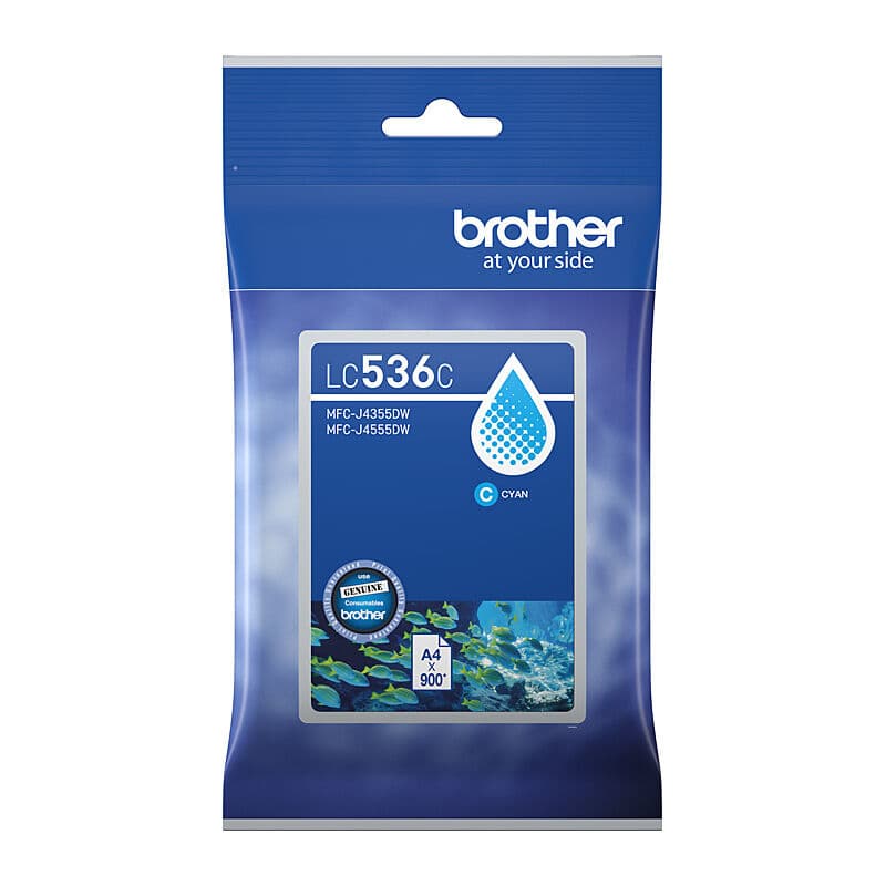 Brother LC-536C Cyan Ink