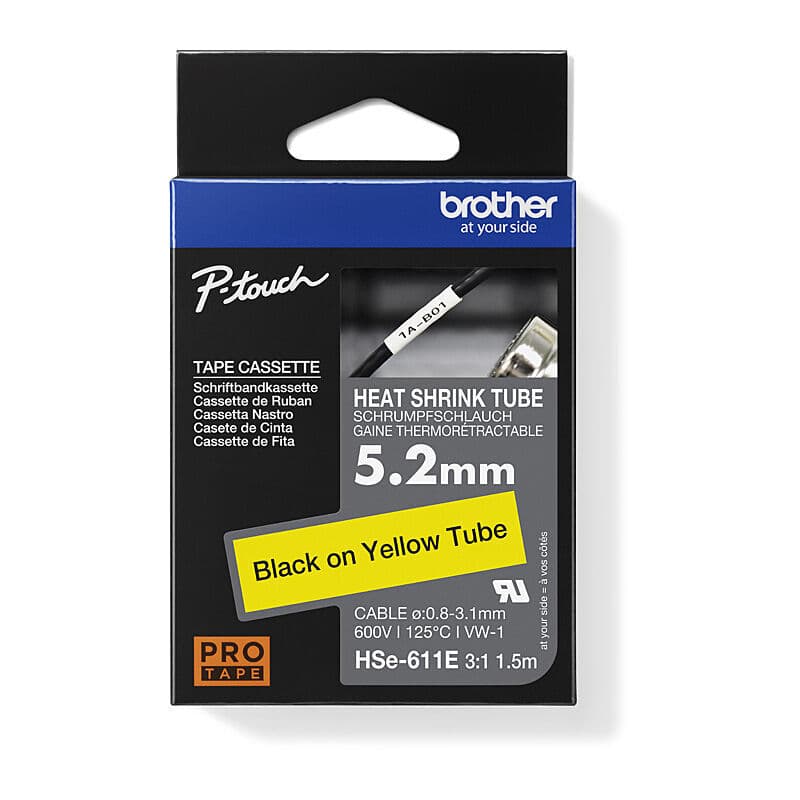 Brother HSe611E Labelling Tape