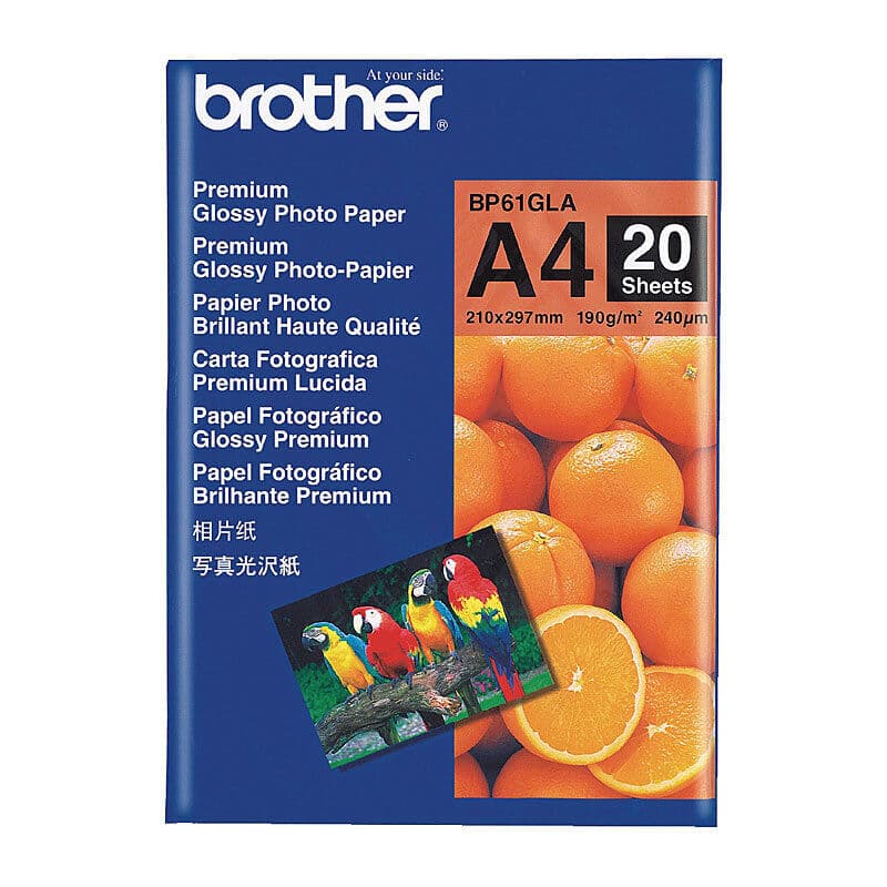 Brother BP61GLA Glossy Paper, Brother, at FetchInk Australia