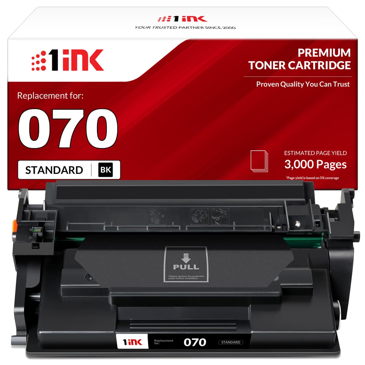 Canon CART070HY Black Toner