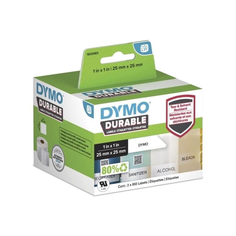 DY LW Durable MP Label 25x25mm
