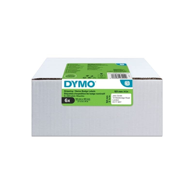 Dymo LW Ship Label 54X101m Pk6