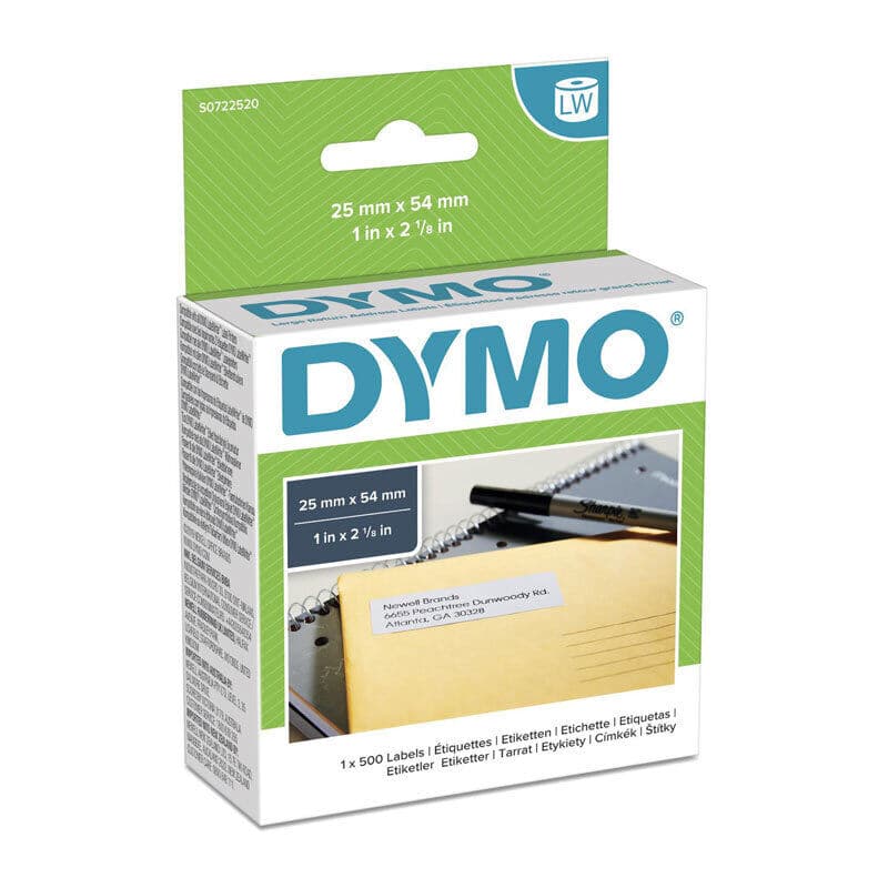 Dymo LW AddressLab 25mm x 54mm, Dymo, at FetchInk Australia