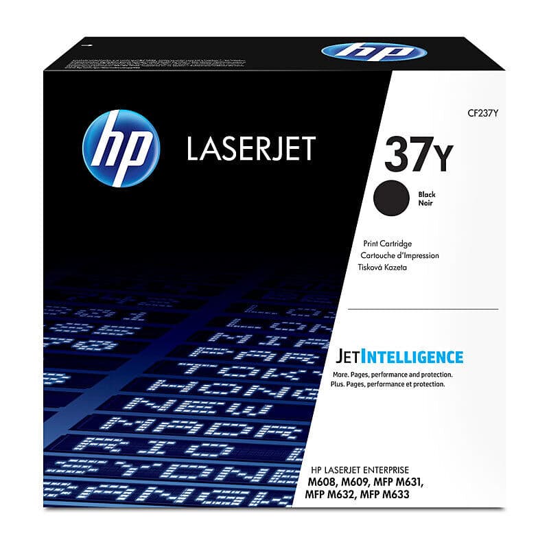 3-Pack HP #37Y Black Toner CF237Y