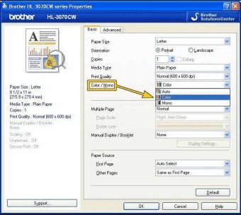 Brother HL-3070CW printer — compatible cartridges at FetchInk