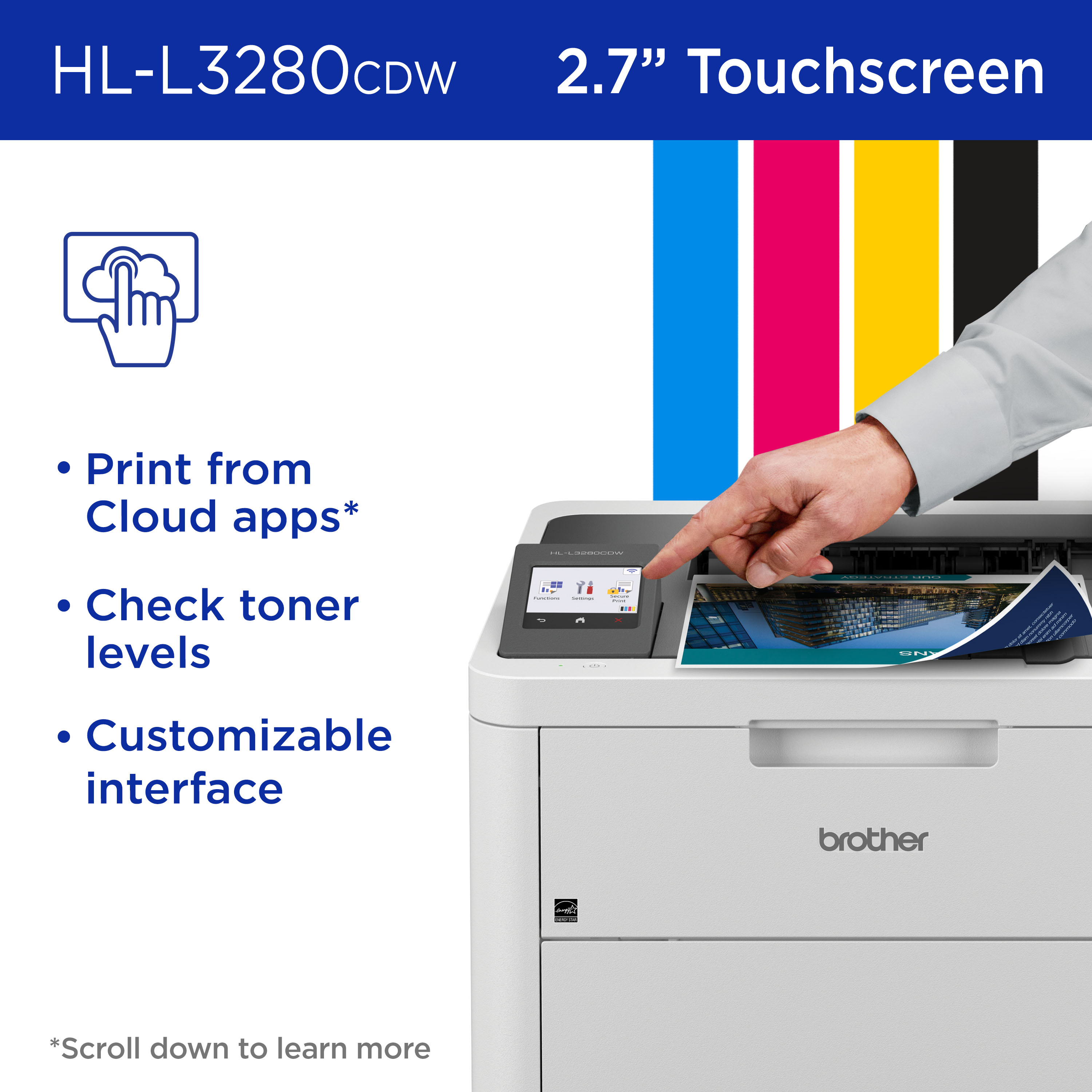 Brother HL-L3280CDW printer — compatible cartridges at FetchInk