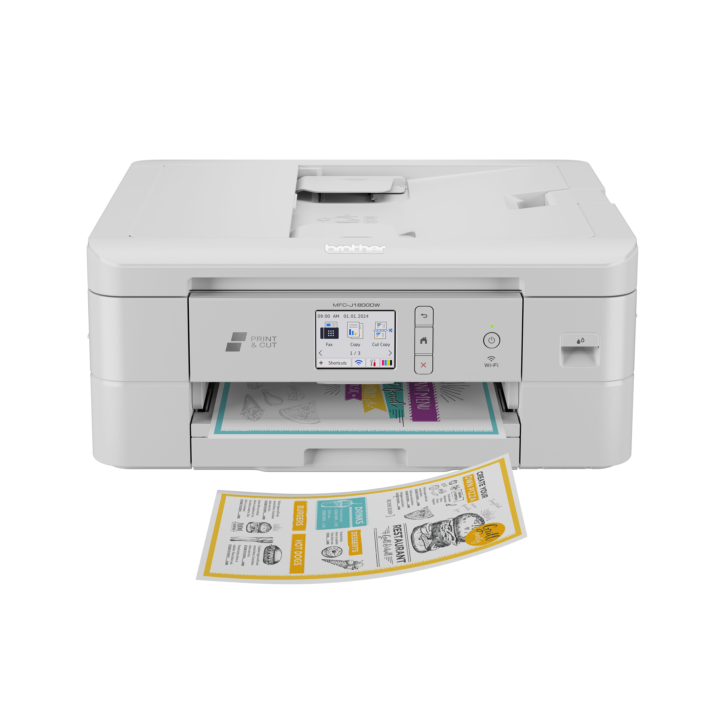 Brother MFC-J1800DW printer — compatible cartridges at FetchInk