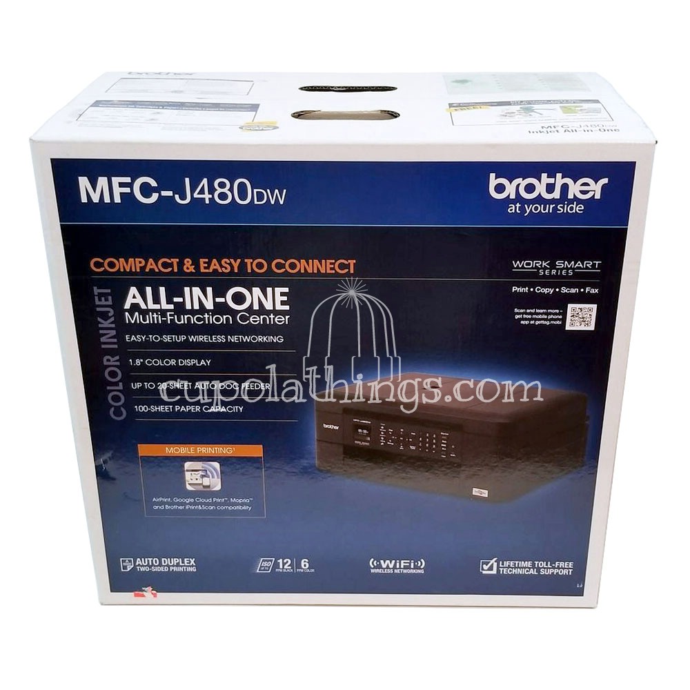 Brother MFC-J480DW printer — compatible cartridges at FetchInk
