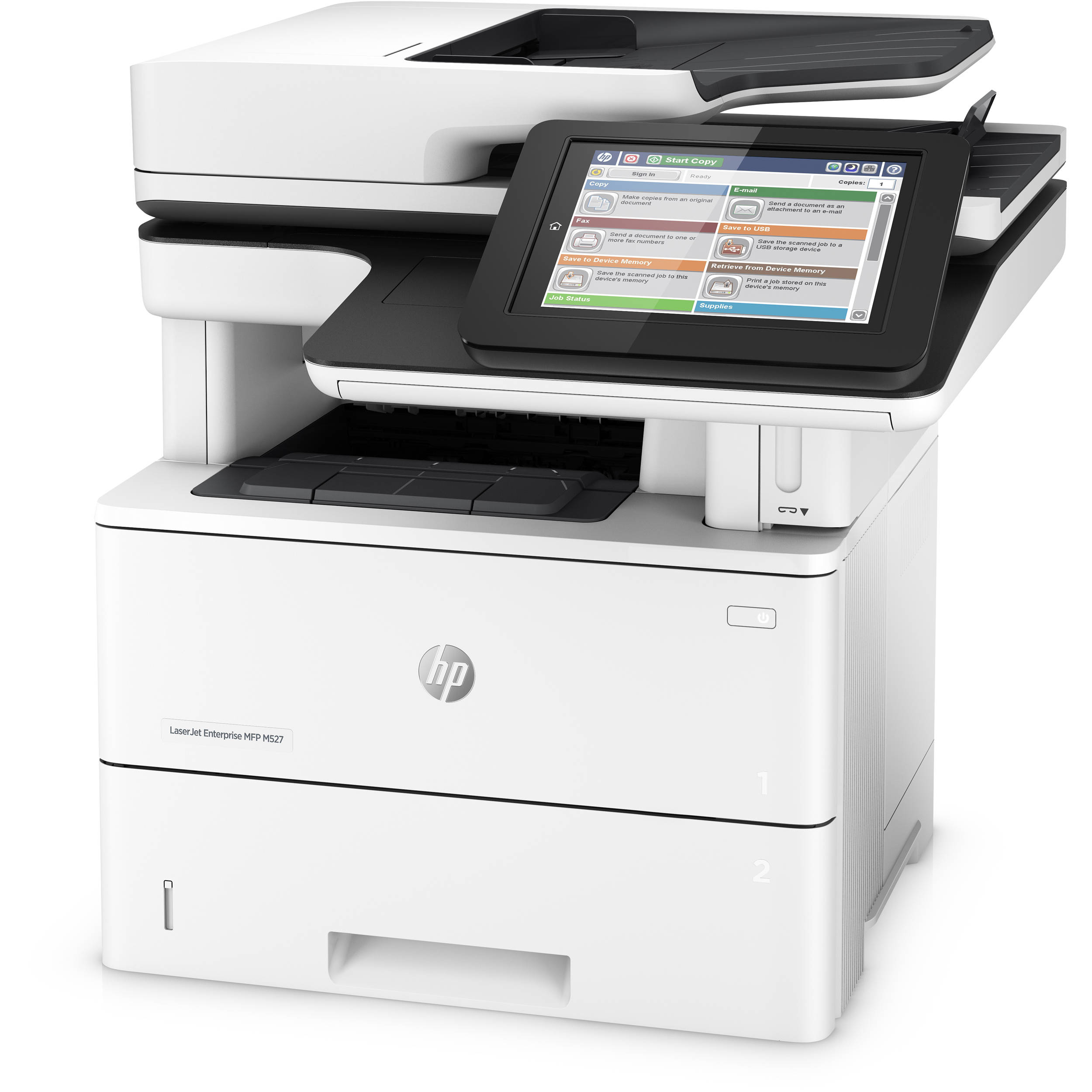 HP LaserJet Enterprise MFP M527dn printer — compatible cartridges at FetchInk