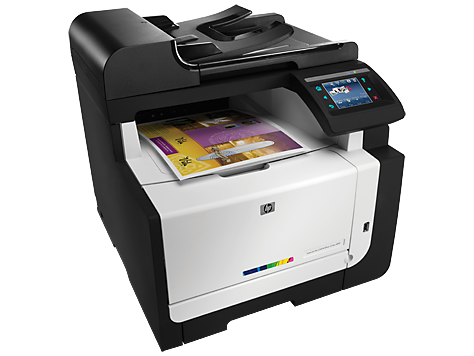 HP LaserJet Pro CM1415fn printer — compatible cartridges at FetchInk