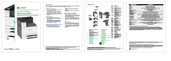 Lexmark CS943de printer — compatible cartridges at FetchInk