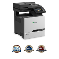Lexmark CX725de printer — compatible cartridges at FetchInk