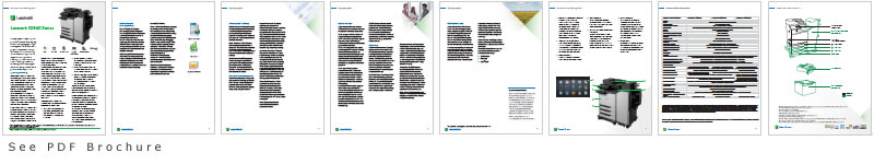 Lexmark CX860dte printer — compatible cartridges at FetchInk